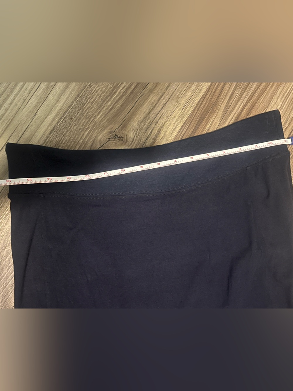 Women’s kit and ace jersey navy Skirt - Stretch Waistband size 10